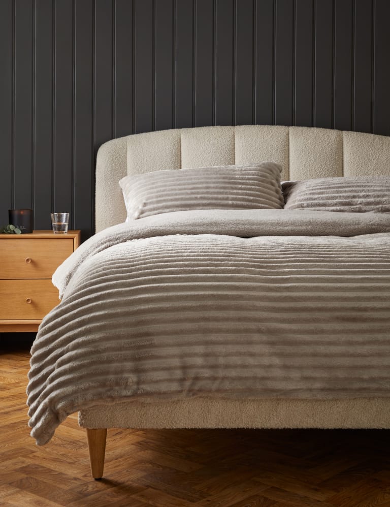 Ribbed Fleece Bedding Set M S Collection M S