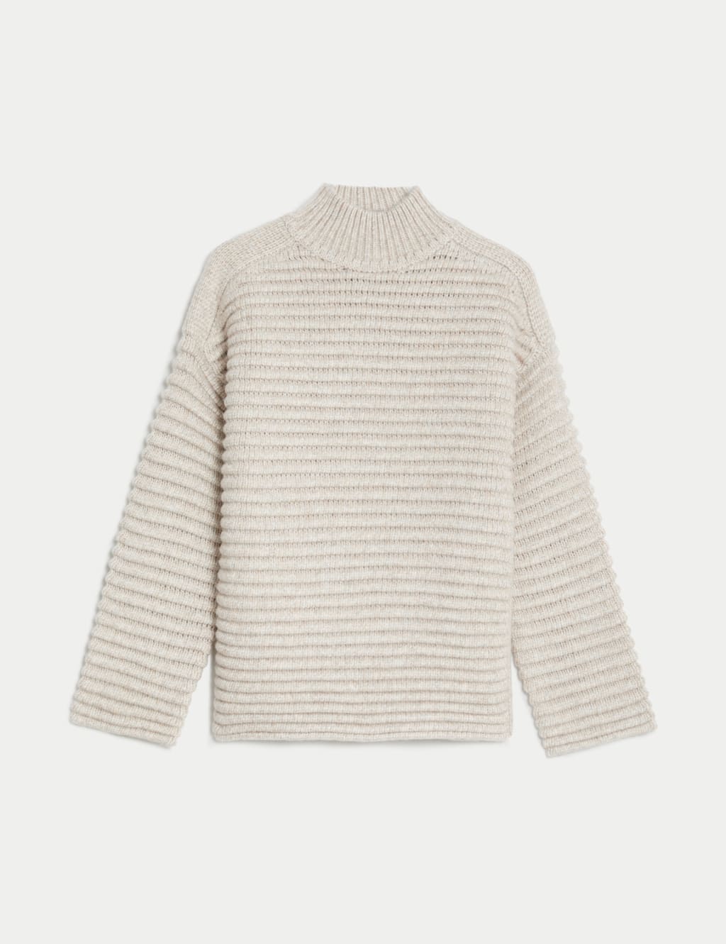 Bp ribbed funnel best sale neck sweater