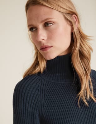 marks and spencer ribbed jumper