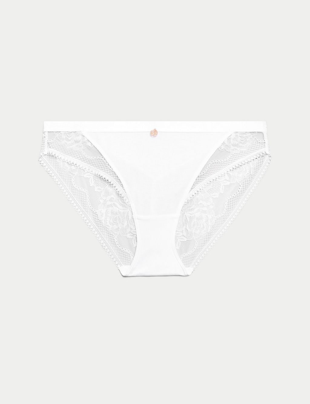 Ribbed High Leg Lounge Knickers 1 of 6