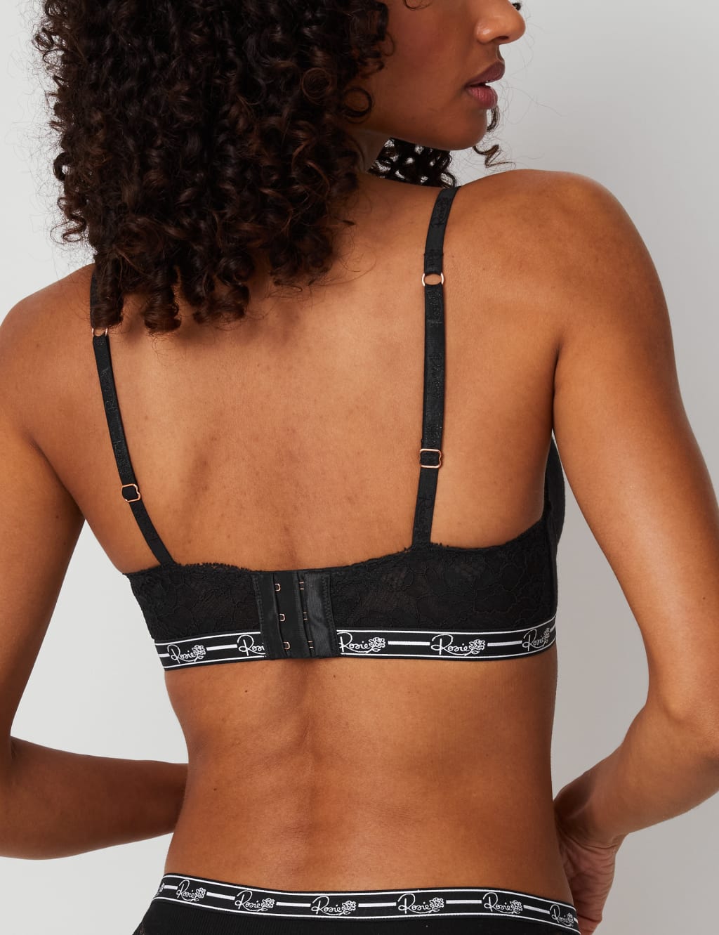 Ribbed Lounge Non-Wired Plunge Bra A-E 4 of 7