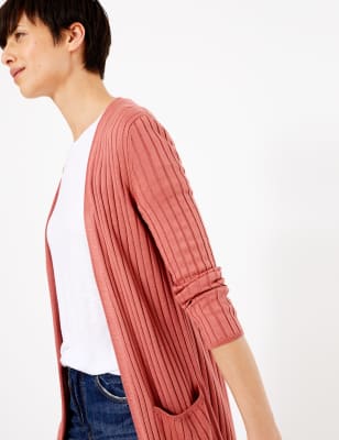 pink cardigan marks and spencer