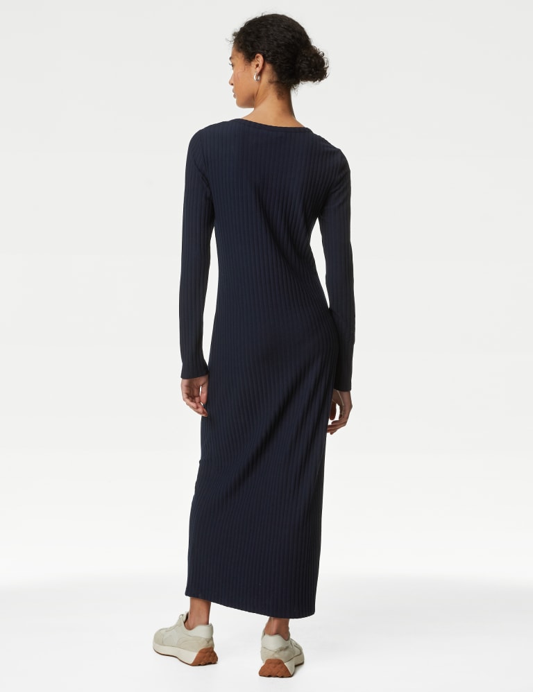 M&s navy shop midi dress