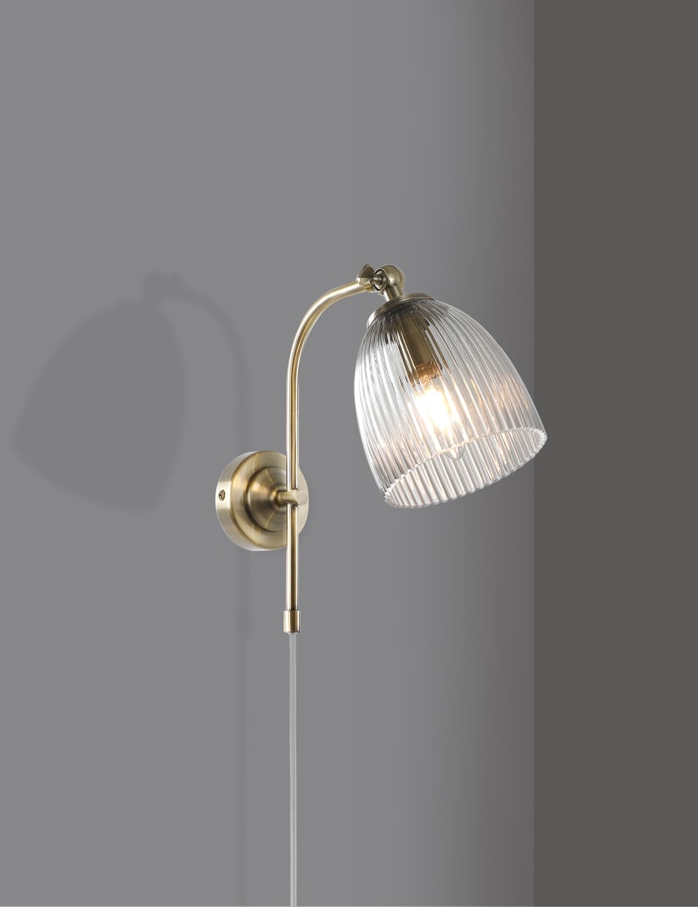 Silver plug in wall on sale lights