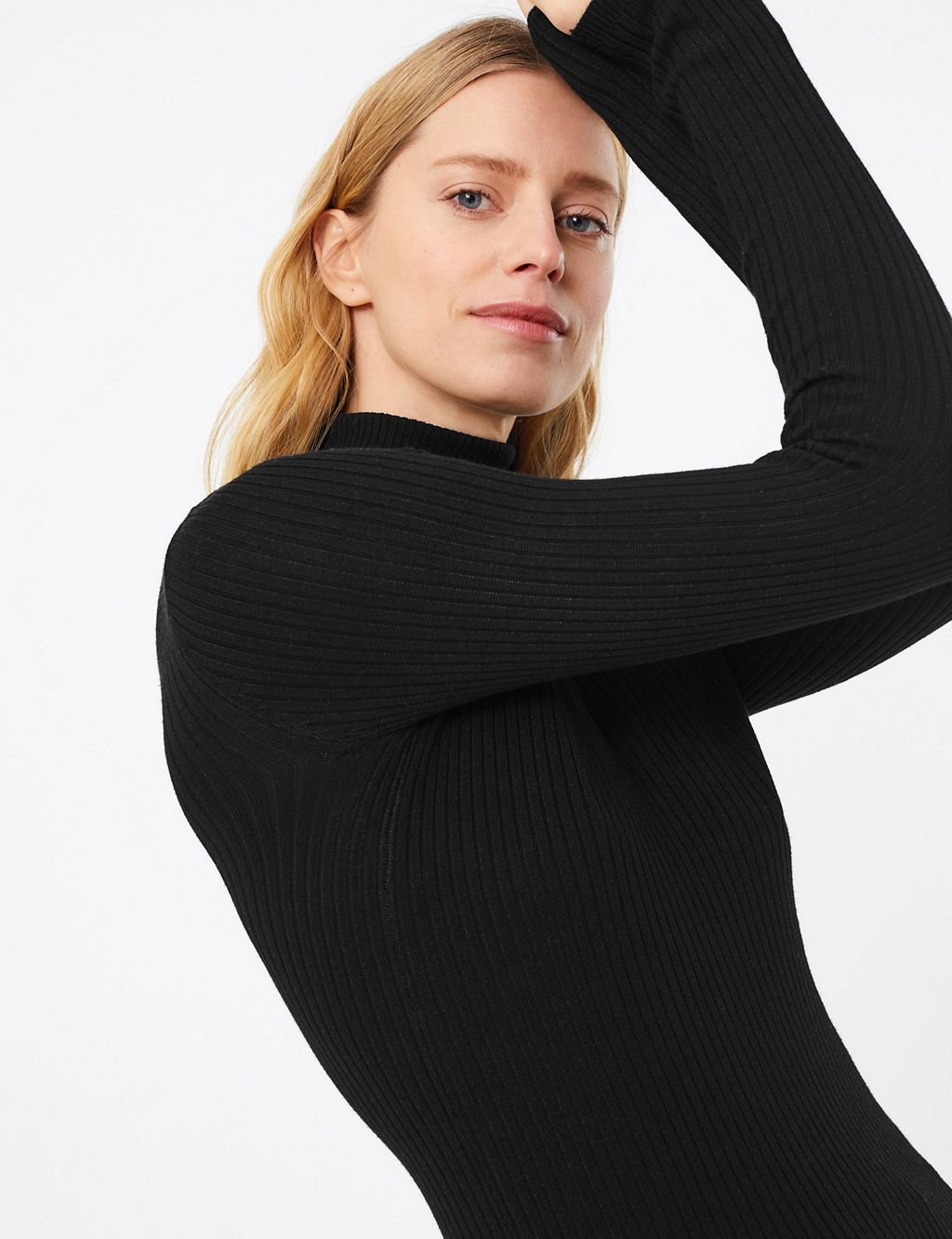 Ribbed Roll Neck Jumper 2 of 5