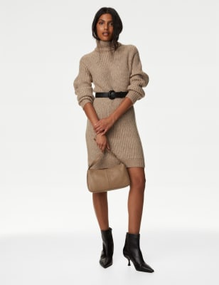 Tan jumper outlet dress