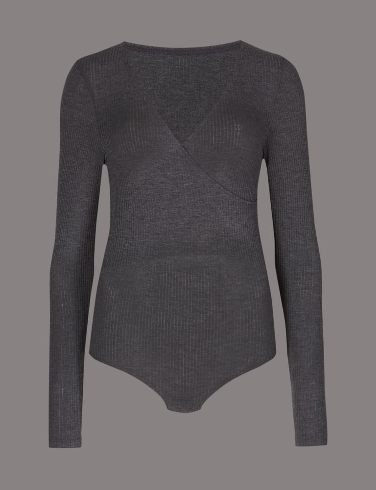 Ribbed Thermal Long Sleeve Body 2 of 3