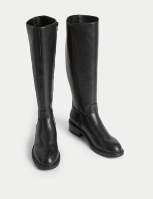 Flat riding hot sale boots