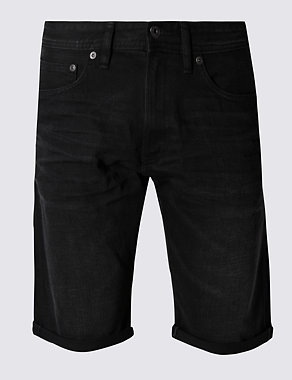 Rinse Wash Tailored Fit Shorts Image 2 of 3
