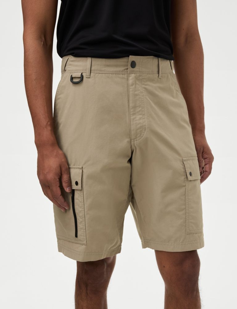 Ripstop Textured Trekking Shorts with Stormwear™ 1 of 6