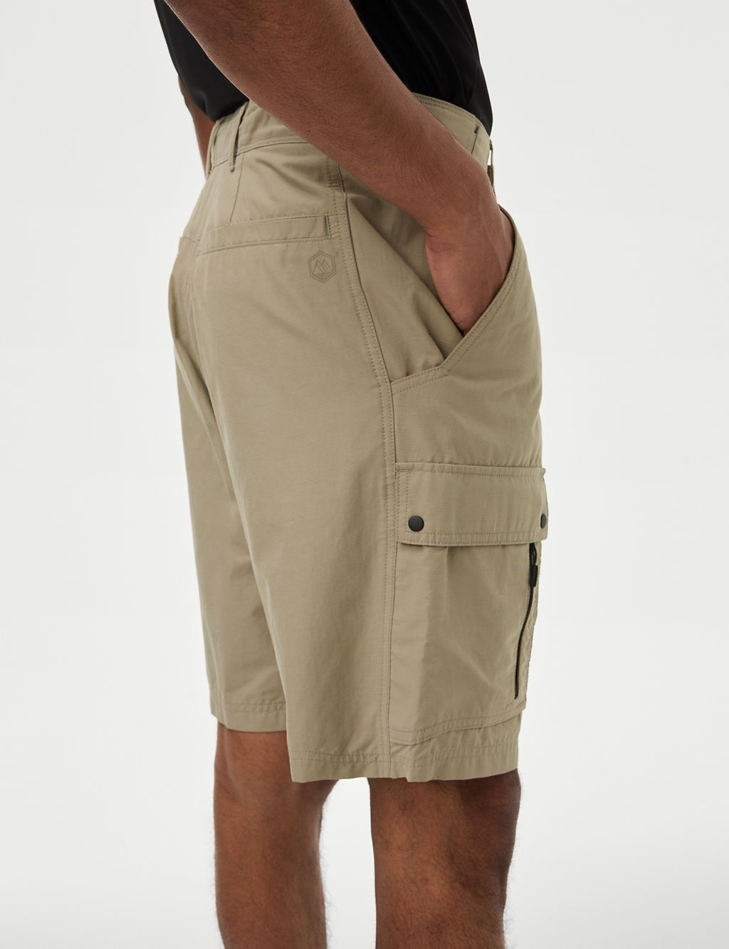Ripstop Textured Trekking Shorts with Stormwear™ 2 of 6