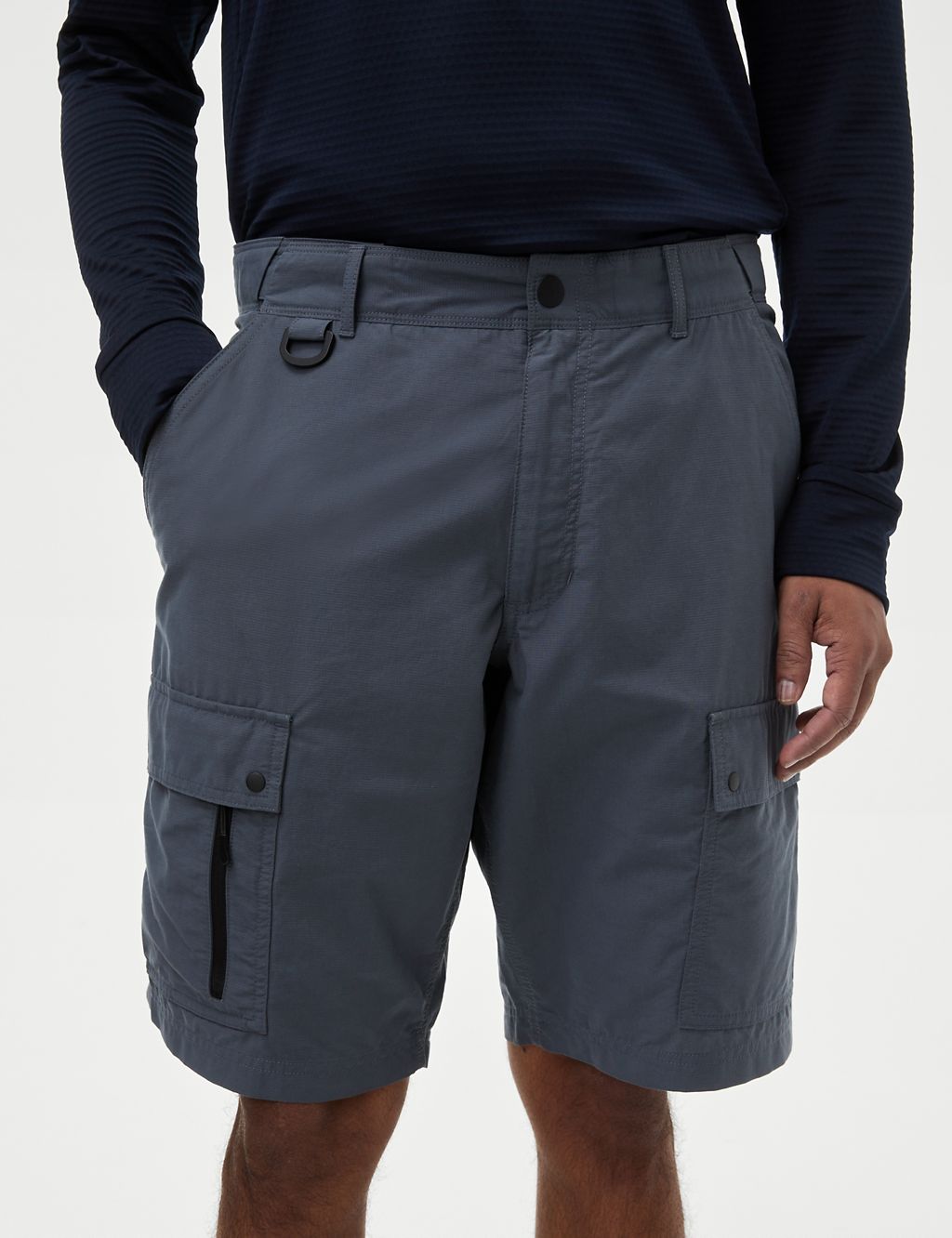 Ripstop Textured Trekking Shorts with Stormwear™ 3 of 6