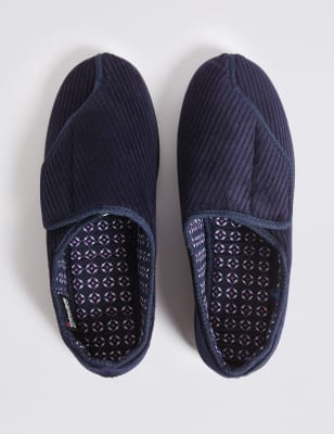 Riptape Corduroy Slippers with Thinsulate M S Collection M S
