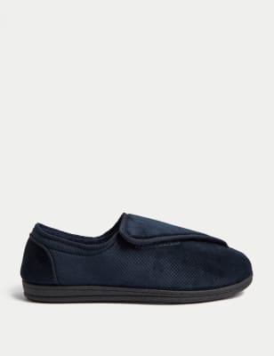 Velcro slippers marks online and spencer