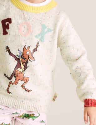 Girls top fox jumper