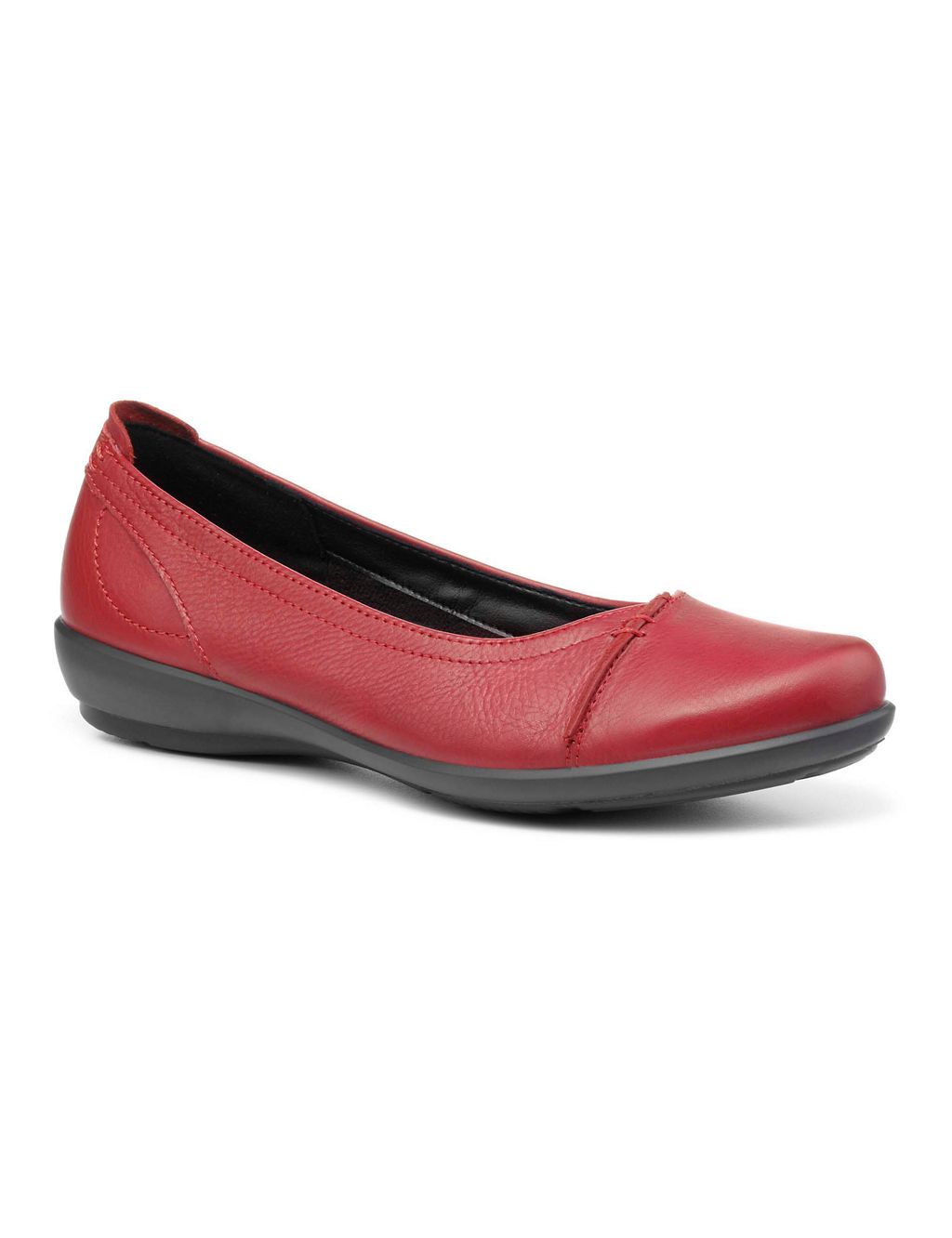 Robyn II Wide Fit Leather Ballet Pumps 1 of 4