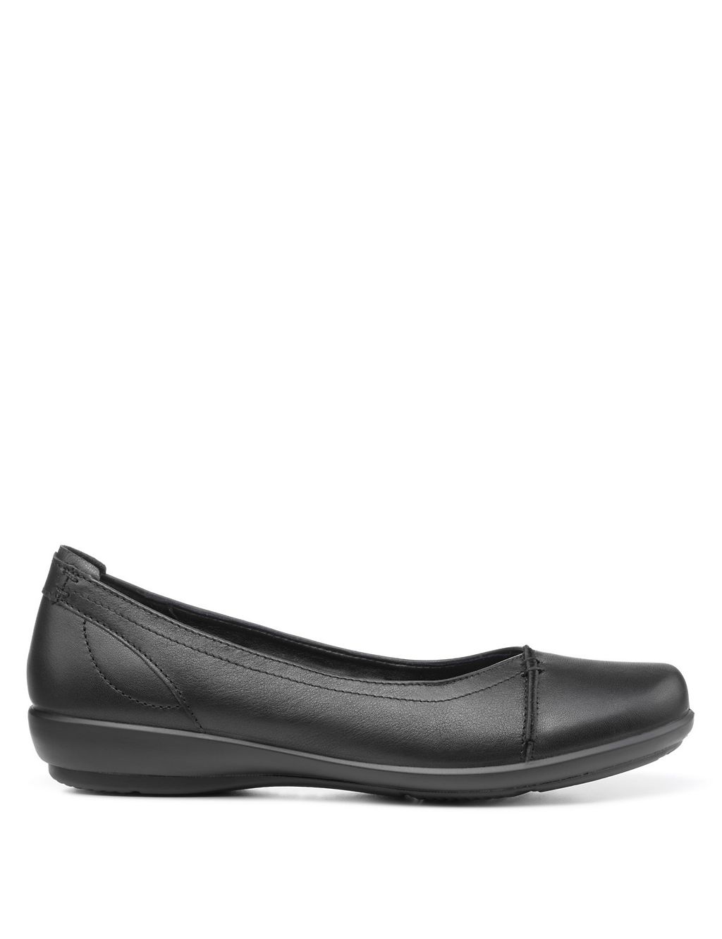 Robyn II Wide Fit Leather Ballet Pumps 3 of 4