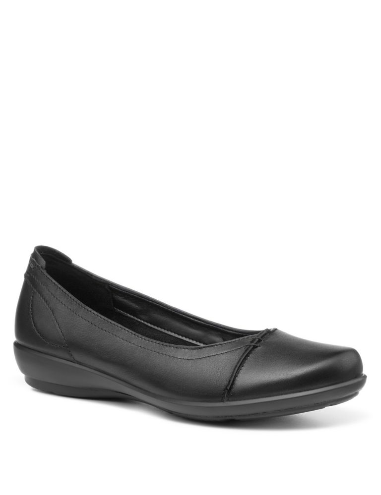 Buy Robyn II Wide Fit Leather Ballet Pumps | Hotter | M&S