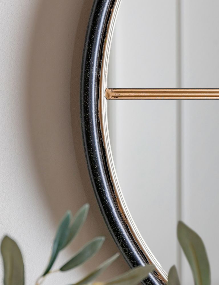 Rocca Round Hanging Wall Mirror 4 of 5