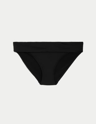 m&s black bikini bottoms