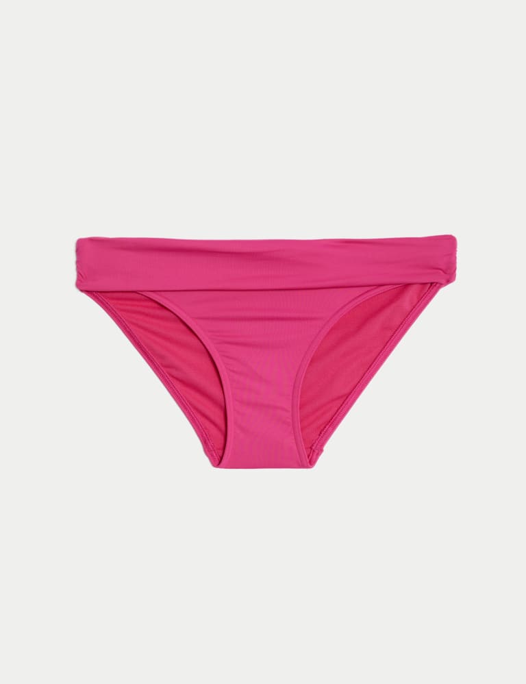 Roll Top Bikini Bottoms M&S Collection M&S