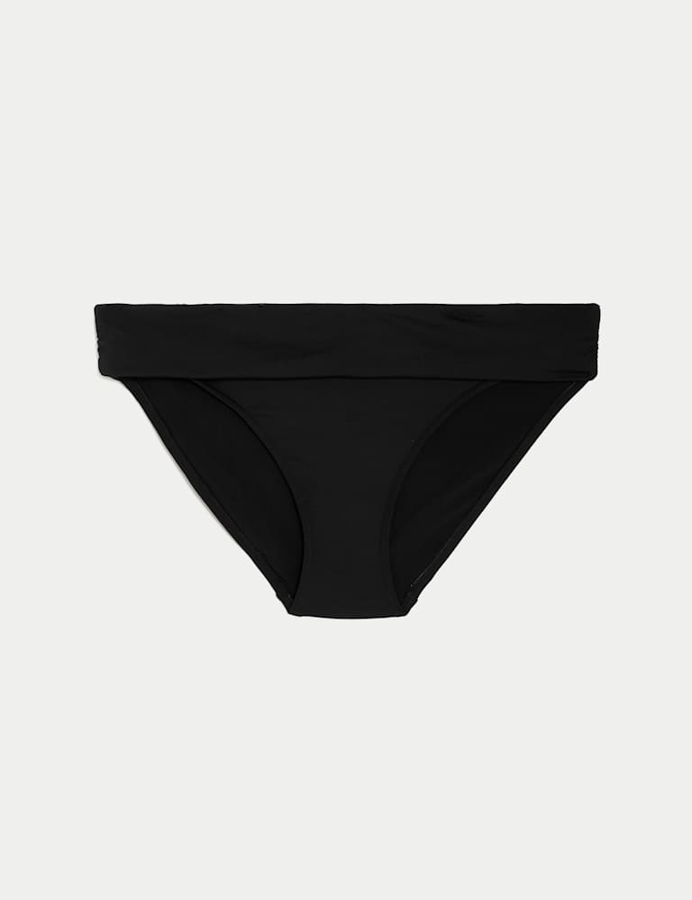Roll Top Bikini Bottoms M&S Collection M&S