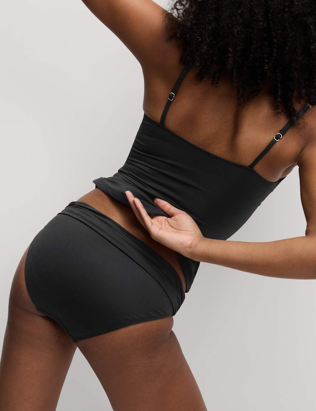 Black swimsuit bottoms sales
