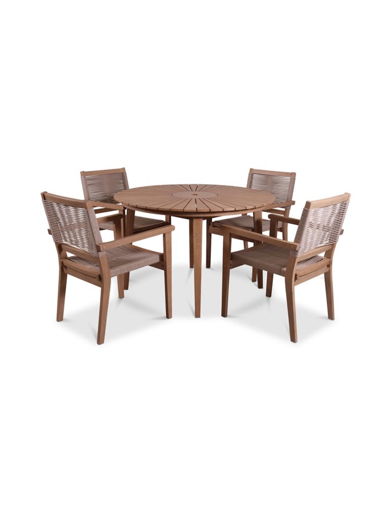 Roma 4 Seater Garden Table & Chairs 3 of 3