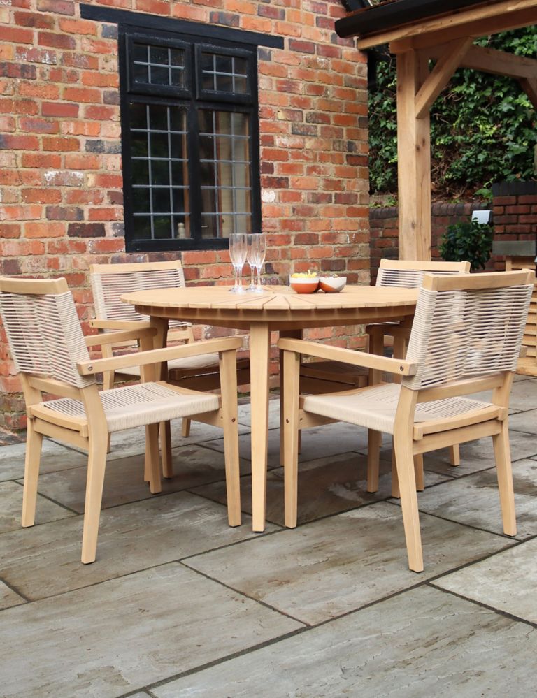 Roma 4 Seater Garden Table & Chairs 1 of 3