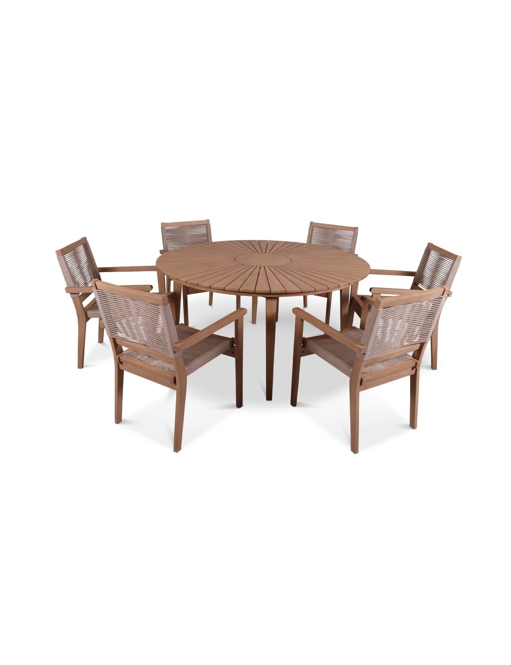 Roma 6 Seater Garden Table & Chairs 4 of 4