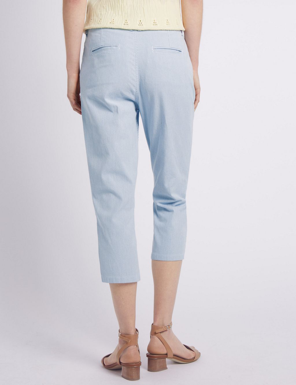 Roma Rise Straight Leg Cropped Jeans 2 of 3
