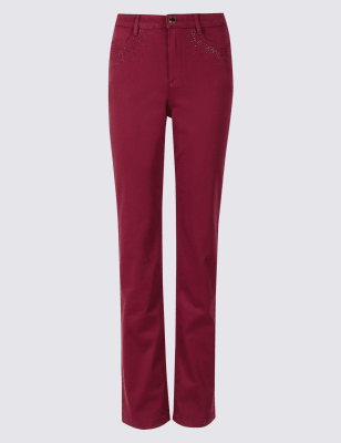 Roma Rise Straight Leg Jeans Image 2 of 5