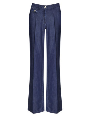 Roma Rise Wide Leg Trousers Image 2 of 6