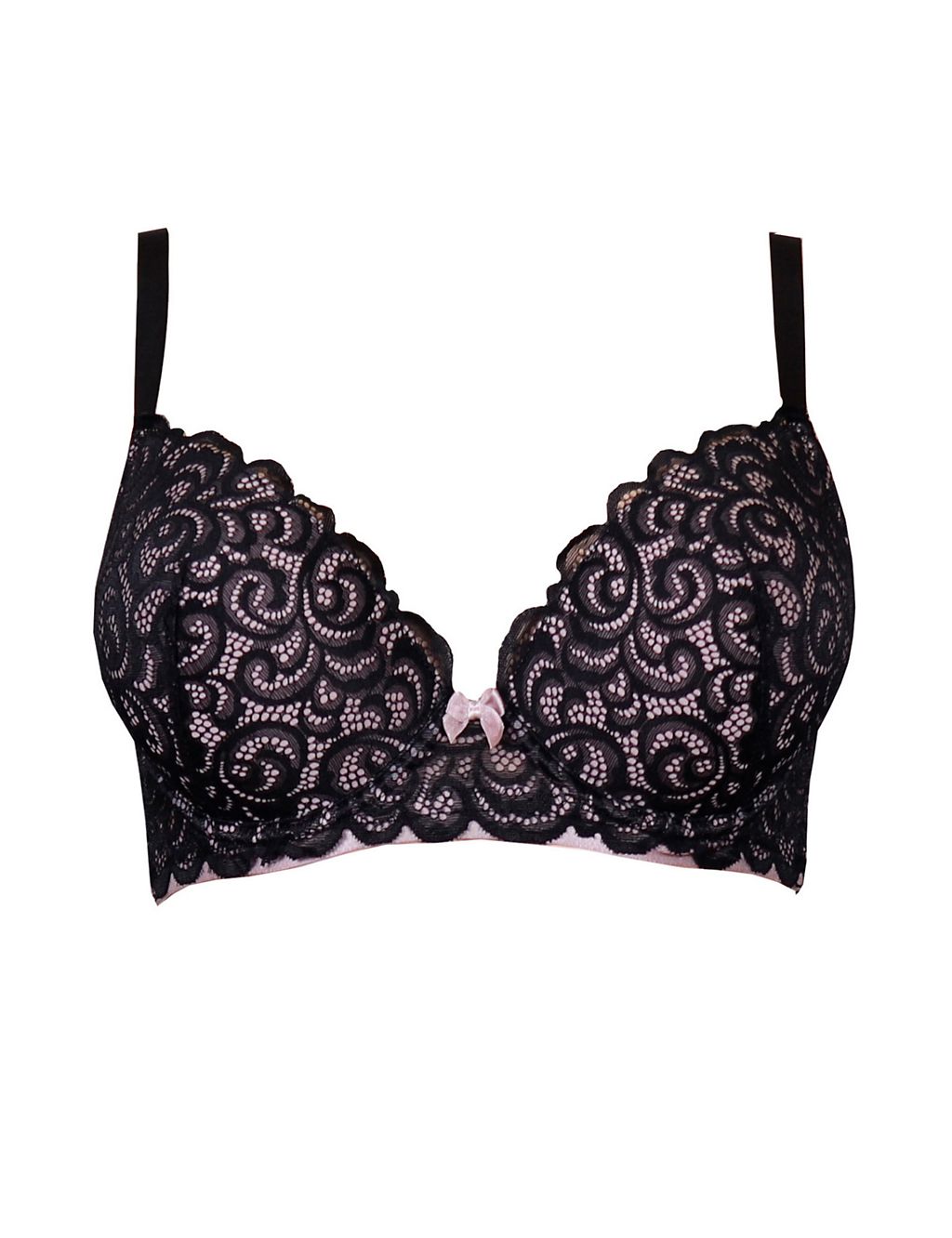 Romance Wired Plunge Push-Up Bra A-DD 1 of 6