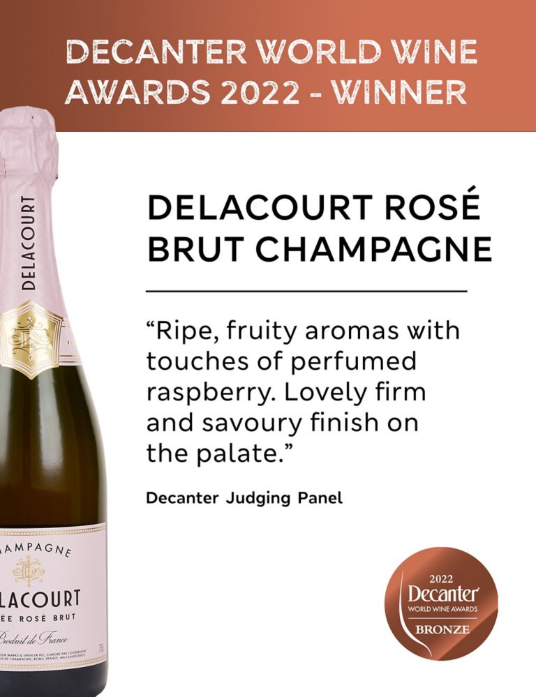 Rosé Brut Champagne - Case of 6 2 of 2
