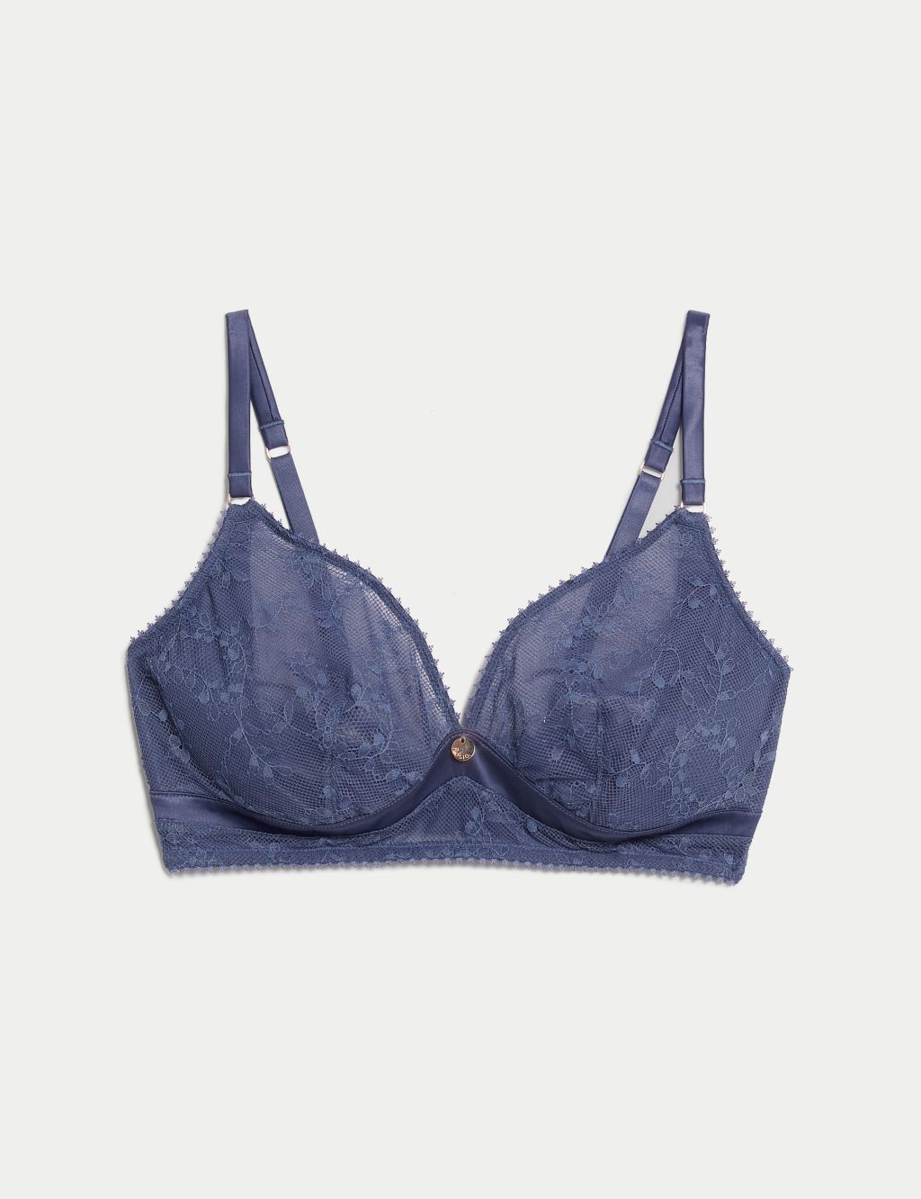 Rosa Floral Lace Non Wired Bralette A-E 1 of 7