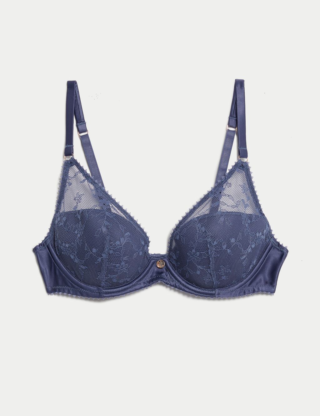 Rosa Lace Wired Plunge Bra A-E 1 of 8