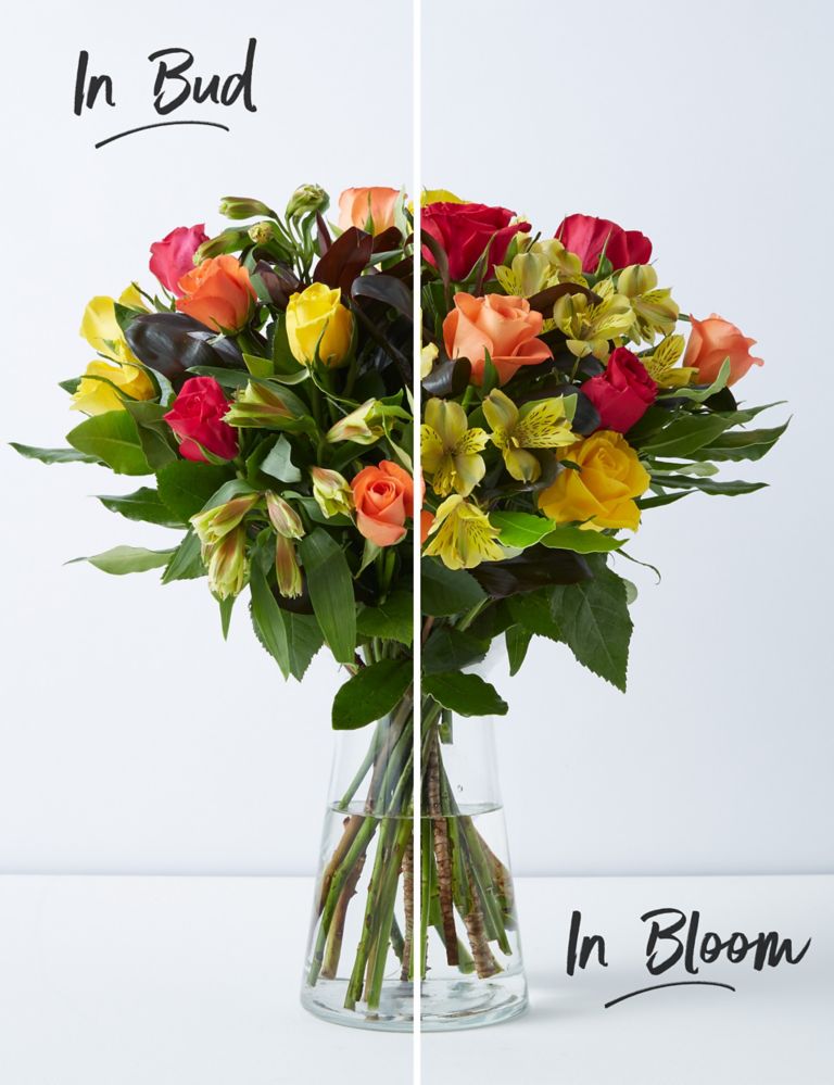 Rose & Alstroemeria Bouquet - Last Chance to Buy 3 of 6