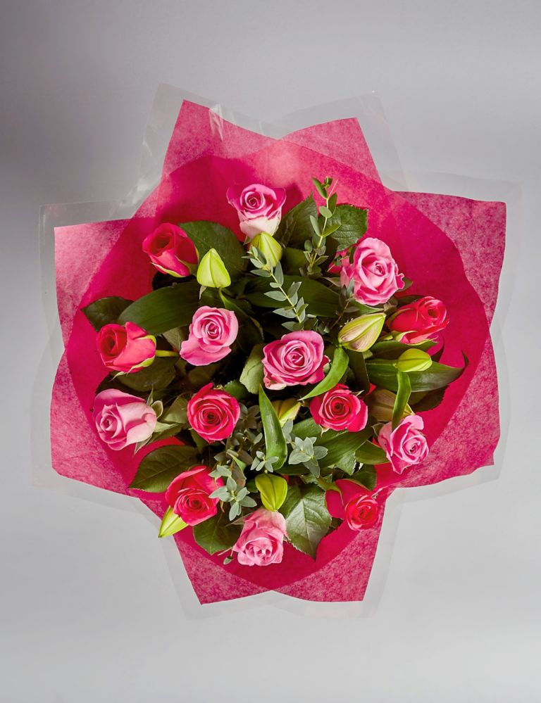 Rose & Lily Bouquet (Available until 2nd May) 4 of 7