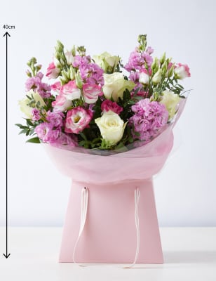 Rose Lisianthus Gift Bag M S