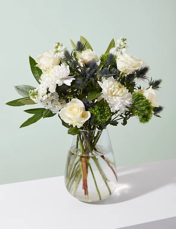 marksandspencer.com | Rose & Seathistle Bouquet