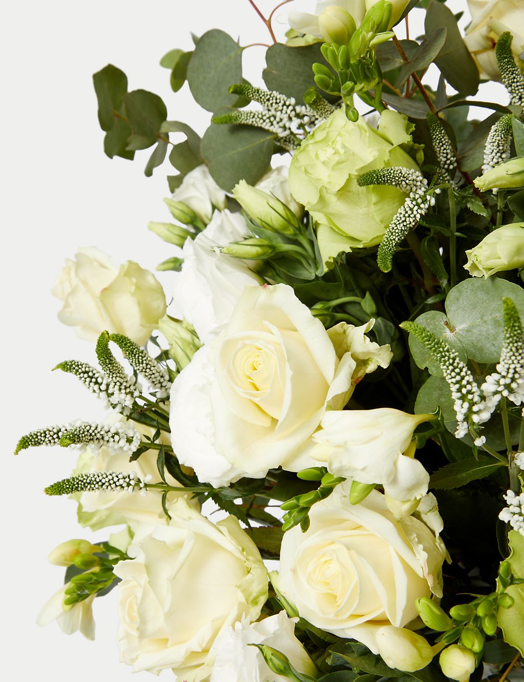 Rose, Freesia & Eucalyptus Bouquet 7 of 7