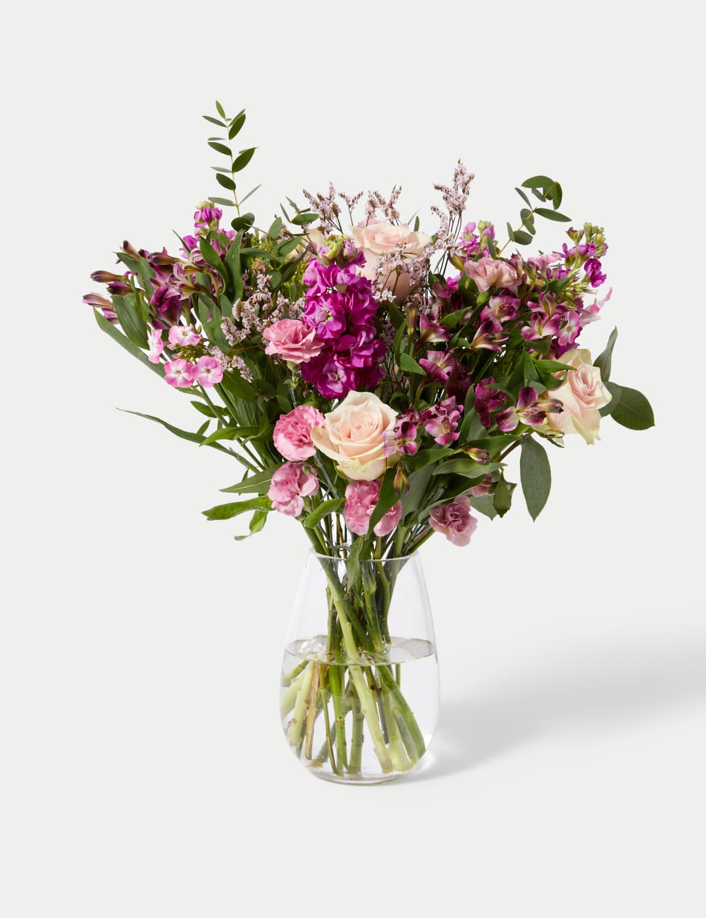 Rose, Stock & Phlox Bouquet | M&S