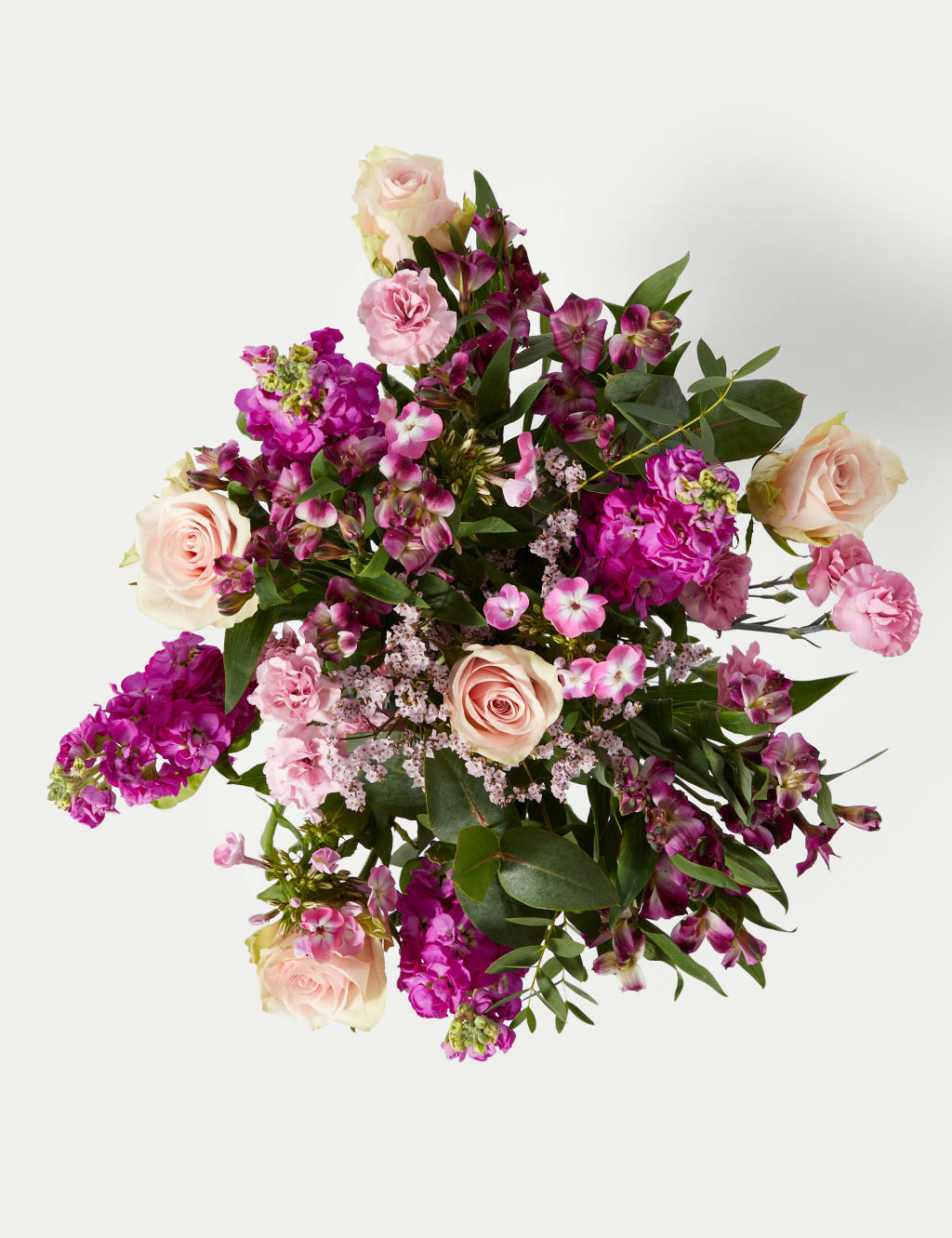 Rose, Stock & Phlox Bouquet | M&S