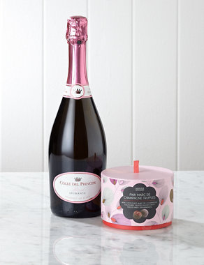 Rose Bubbles & Pink Marc de Champagne Truffles Image 2 of 3