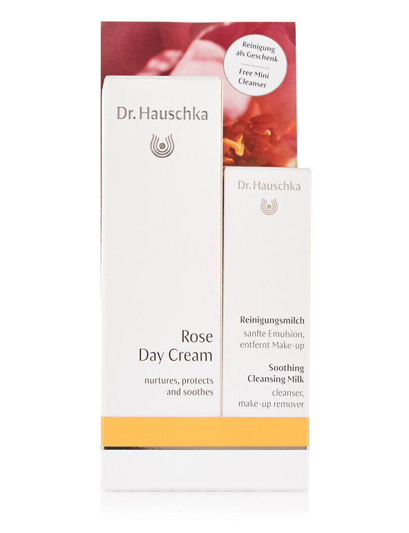 Rose Day Cream 30ml & Soothing Cleansing Milk 10ml Image 1 of 2