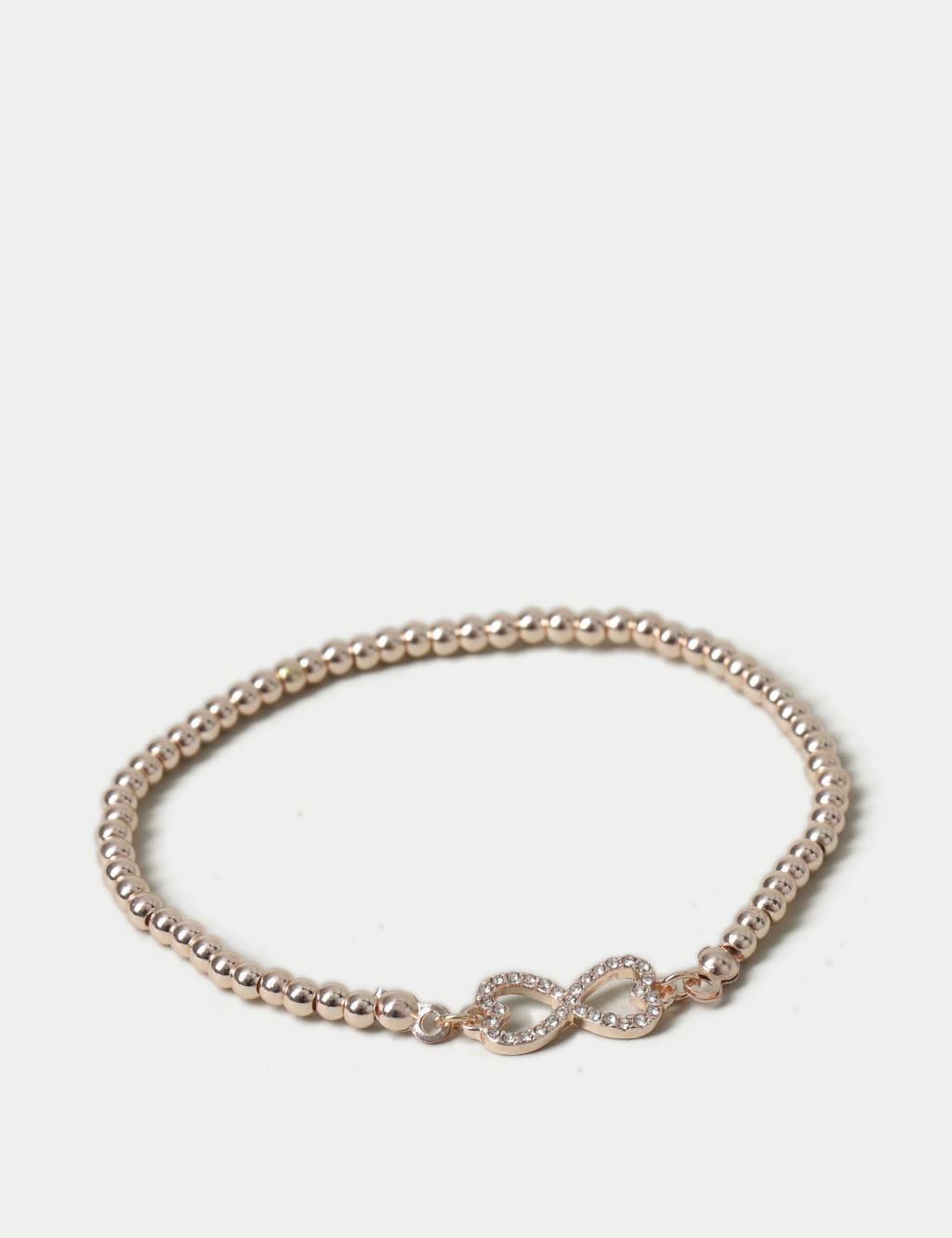 Rose Gold Tone Infinity Bracelet 3 of 3