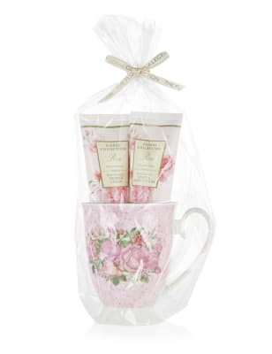 Rose Mug Gift Set | Floral Collection | M&S