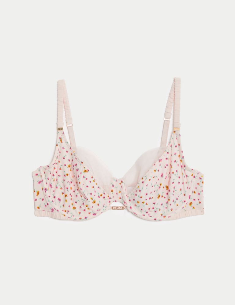 Rose Print Wired Full Cup Bra (A-E) 2 of 7