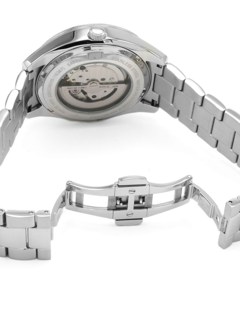 Rotary Henley Day And Date Stainless Steel Watch 5 of 6